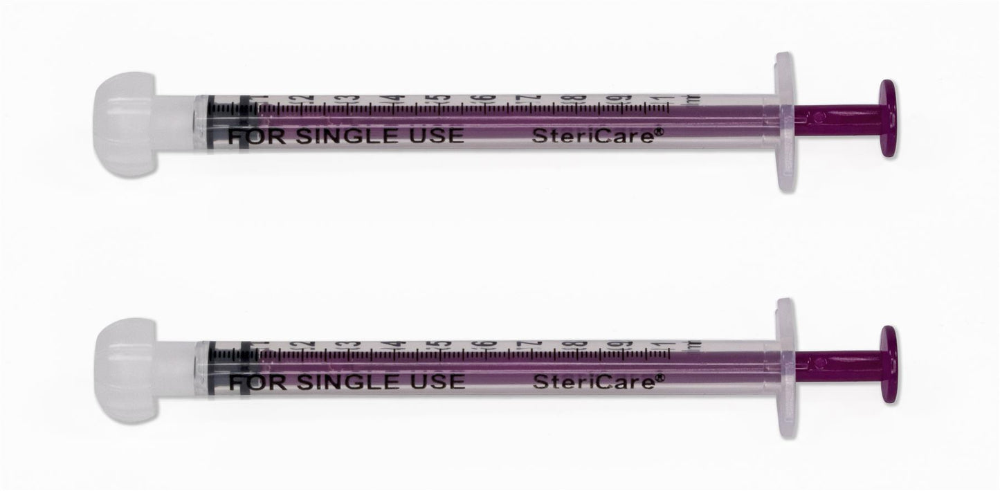 SteriCare Sterile Colostrum Collector, 1ml, Pack of 100