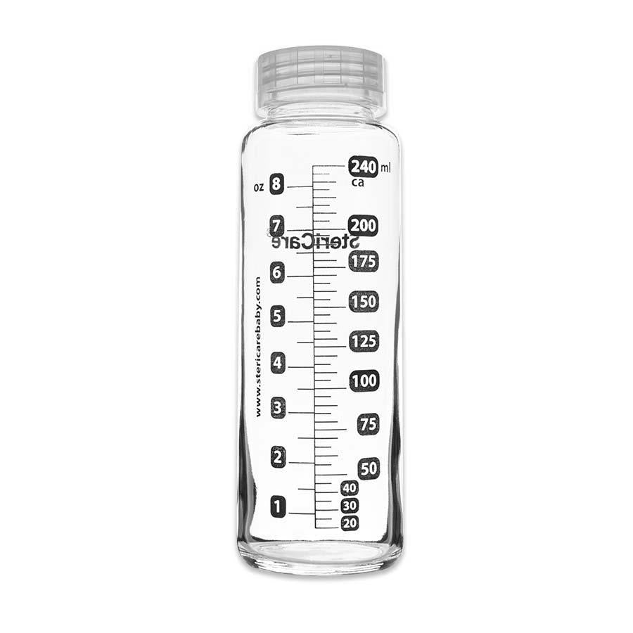SteriCare Glass Breast Milk Storage Bottles